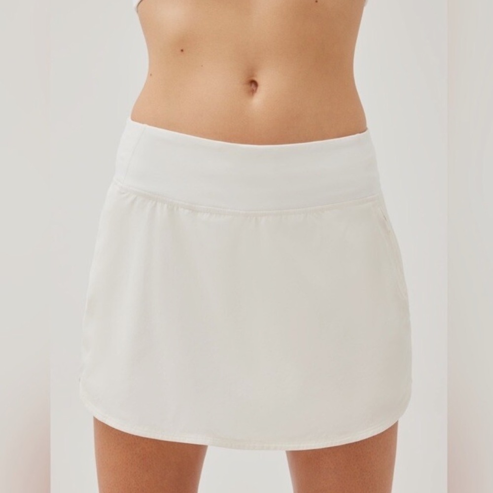 Outdoor Voices White Hudson Skort